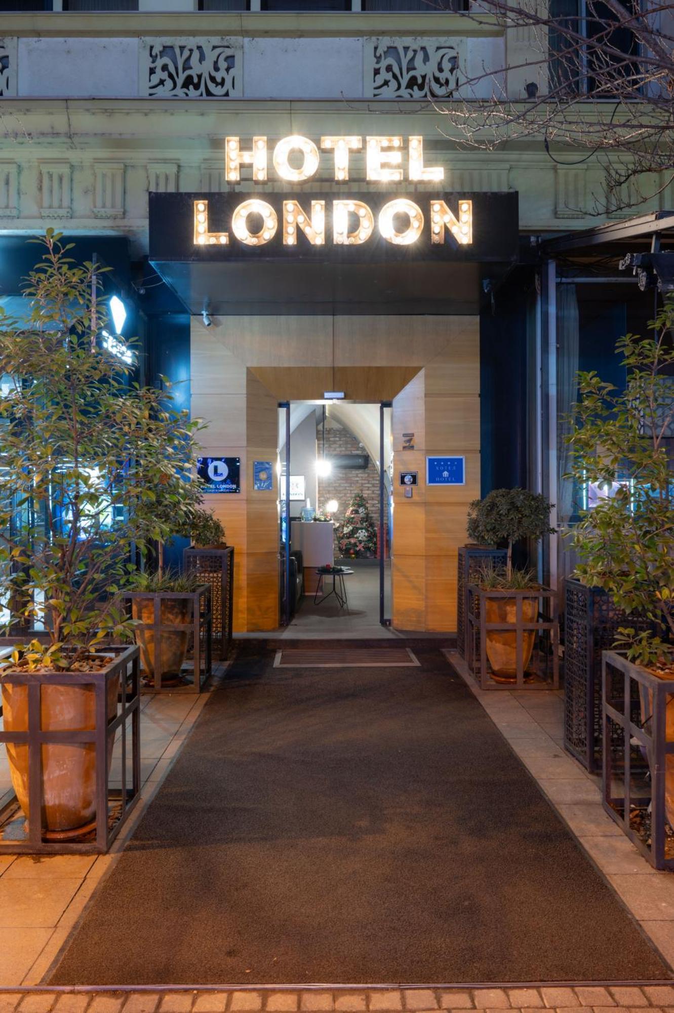 Hotel London B&B Σκόπια Εξωτερικό φωτογραφία